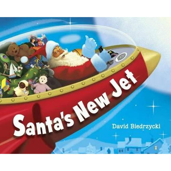 Pre-Owned Santa's New Jet (Hardcover 9781580892919) by David Biedrzycki