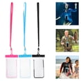 thumbnail image 2 of EeaseMX 3 juegos de fundas impermeables para teléfono móvil, a prueba de polvo y con pantalla táctil, 2 of 8