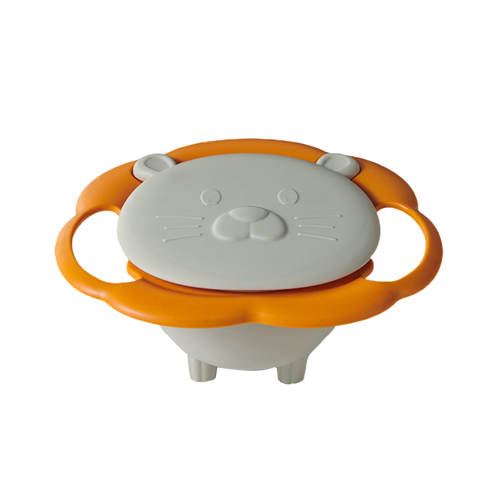Sunisery Baby Feeding Bowl with Lids 360 Dgree Rotation Anti Spill Kids