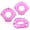 Pink, variant on Pink Inflatable Glitter Scallop Pool Float Summer, Sparkly Seashell Swimming Tube For Adults