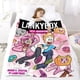 thumbnail image 5 of Lankybox anti-pilling, suave, ligera, esponjosa y acogedora de lujo para hogar y cocina – Perfecta para niños y adultos, 100 x 150 cm, 5 of 6