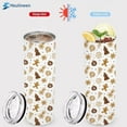 thumbnail image 3 of Noel Element Christmas Cups For Men Women - Christmas Aesthetic Tumbler, Cute Gift for Friend, Coworker - Holiday Cup Skinny Tumbler 20Oz, Gifts for Kid, Mom, Dad, Sister, Son On Christmas, Birthday, 3 of 6