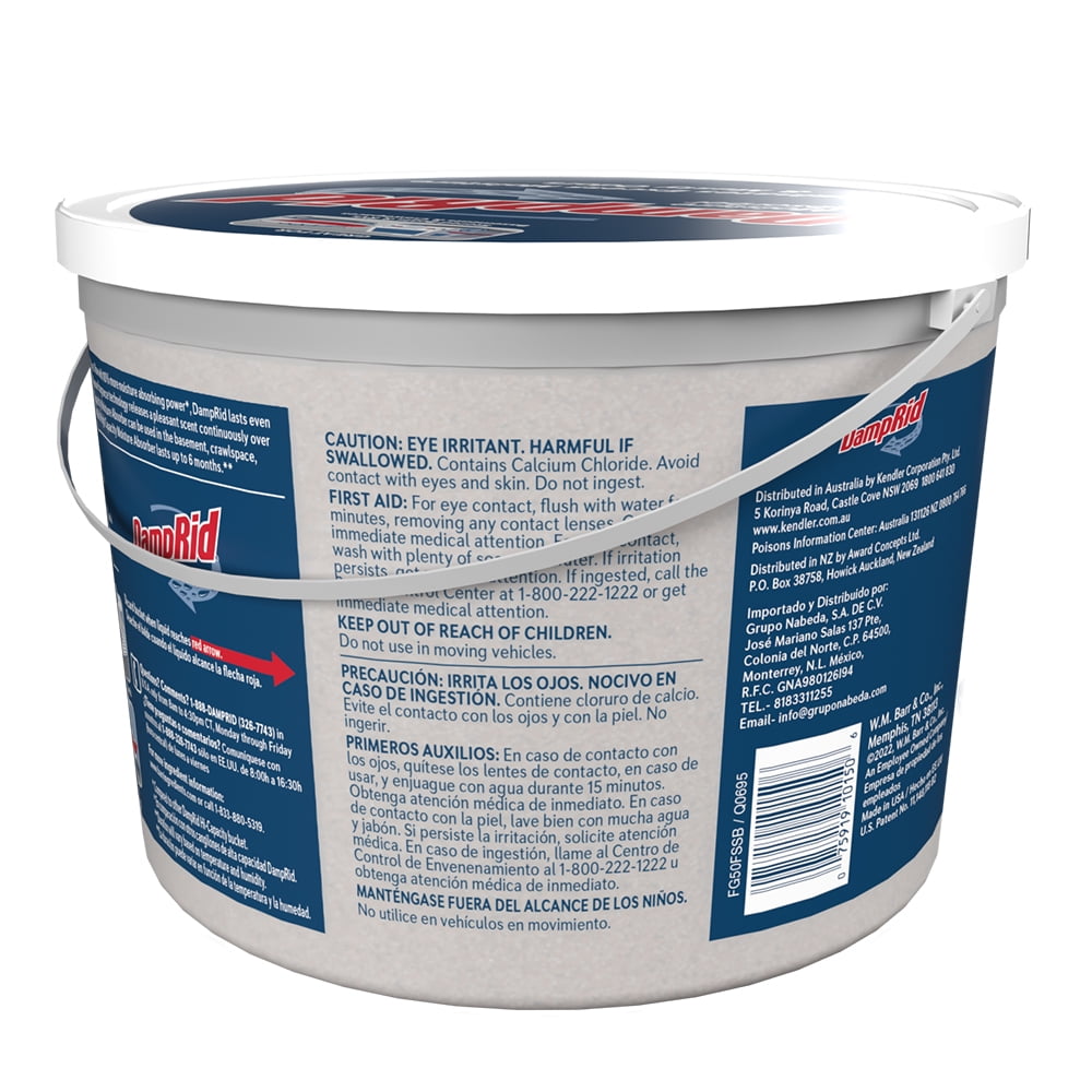 (2 pack) DampRid Hi-Capacity Moisture Absorber, Fresh Scent, 2LB 15.5OZ,