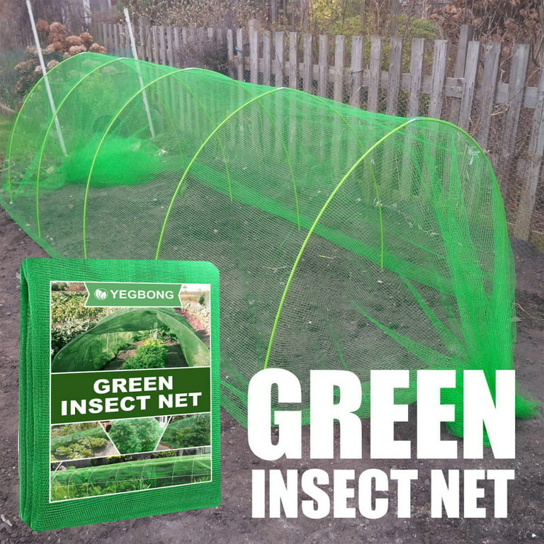 Garden Insect Netting Pest Barrier, 6.56*16.4 FT Shade Protection Netting  for Vegetables, Fruits, Flowers, Crops for Protect Plant Crop Screen  Barrier