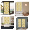 thumbnail image 7 of Farmhouse Daisy Window Privacy Film, Spring Watercolor Yellow White Floral Beige Static Cling UV Sun Blocking Tint Film Heat Control Windows Films for Bedroom Bathroom, Window Stickers 17.7"x39.3", 7 of 7