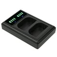 thumbnail image 3 of Micro/TypeC Dual Port Camera Dual Display Dual Dock  for LPE6/E6N Camera Battery, 3 of 8