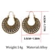 thumbnail image 5 of onlyliua Buscador de Regalos Pendientes Ahuecados de Bohe-Mia Pendientes con Borlas de Lentejuelas Pendientes de Joyería Preciosos para Fiesta de Graduación, 5 of 6