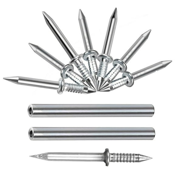 GARVALON Double Head Nails for No Visible Holes in Photos 200Pcs