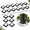12, variant on 8 Pack Black Vinyl Adjustable Column Wrap Trim For 3 to 6.5 Inch Porch Fence Deck Rails