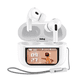 thumbnail image 1 of Smart Pantalla Audífonos Bluetooth 5.4 Anc Auriculares App Belug,  Blanco, 1 of 4