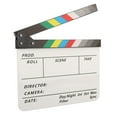 thumbnail image 4 of Tablero de claqueta de cine, tablilla de cine, sonido nítido, accesorio para filmación de películas, tablilla de director de cine, respuesta rápida, 4 of 9