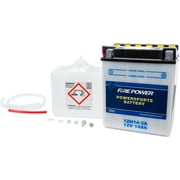 Fire Power 12N14-3A Conventional 12V Standard Battery with Acid Pack