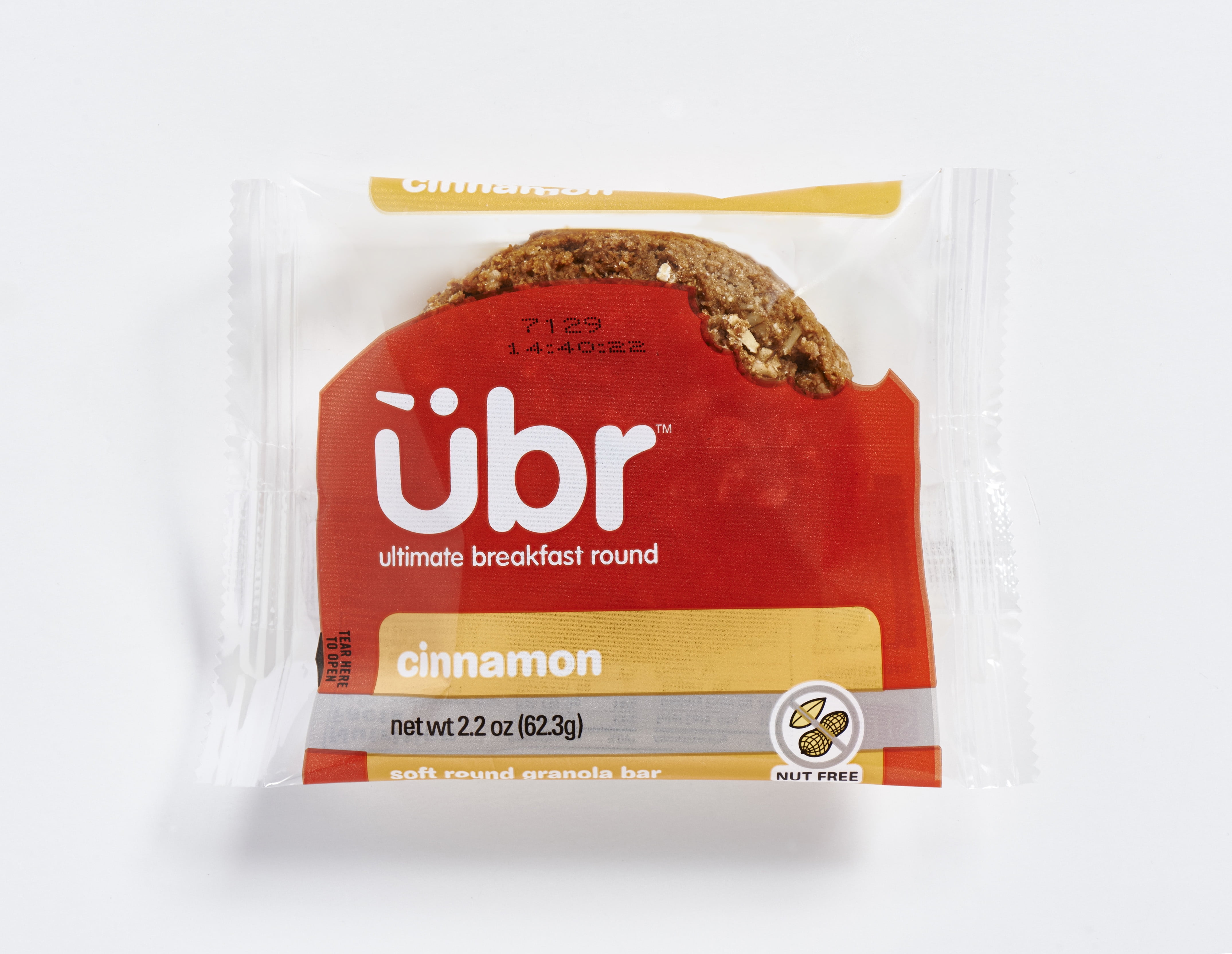 Ultimate Breakfast Rounds Individually Wrapped Granola Bars, Cinnamon, Pack of 12