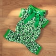 thumbnail image 4 of St Patrick's Day Dog Summer Cute Four Legged Belly Pajamas for Small Medium Breed St Patrick's Day Decorations, 4 of 5