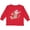 Red, variant on Inktastic Sock Monkey Gingerbread Boys or Girls Long Sleeve Toddler T-Shirt