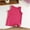 Hot Pink, variant on Kids Solid Color Tank Top Sleeveless Crewneck Shirt Summer Layering Camisole Everyday Comfort Fashion Casual Style Tops