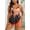 Orange, variant on Honeeladyy Plus Size Two Piece Swimsuits for Women Tankini Bathing Suits Flowy Swim Dress with Shorts Blue XL