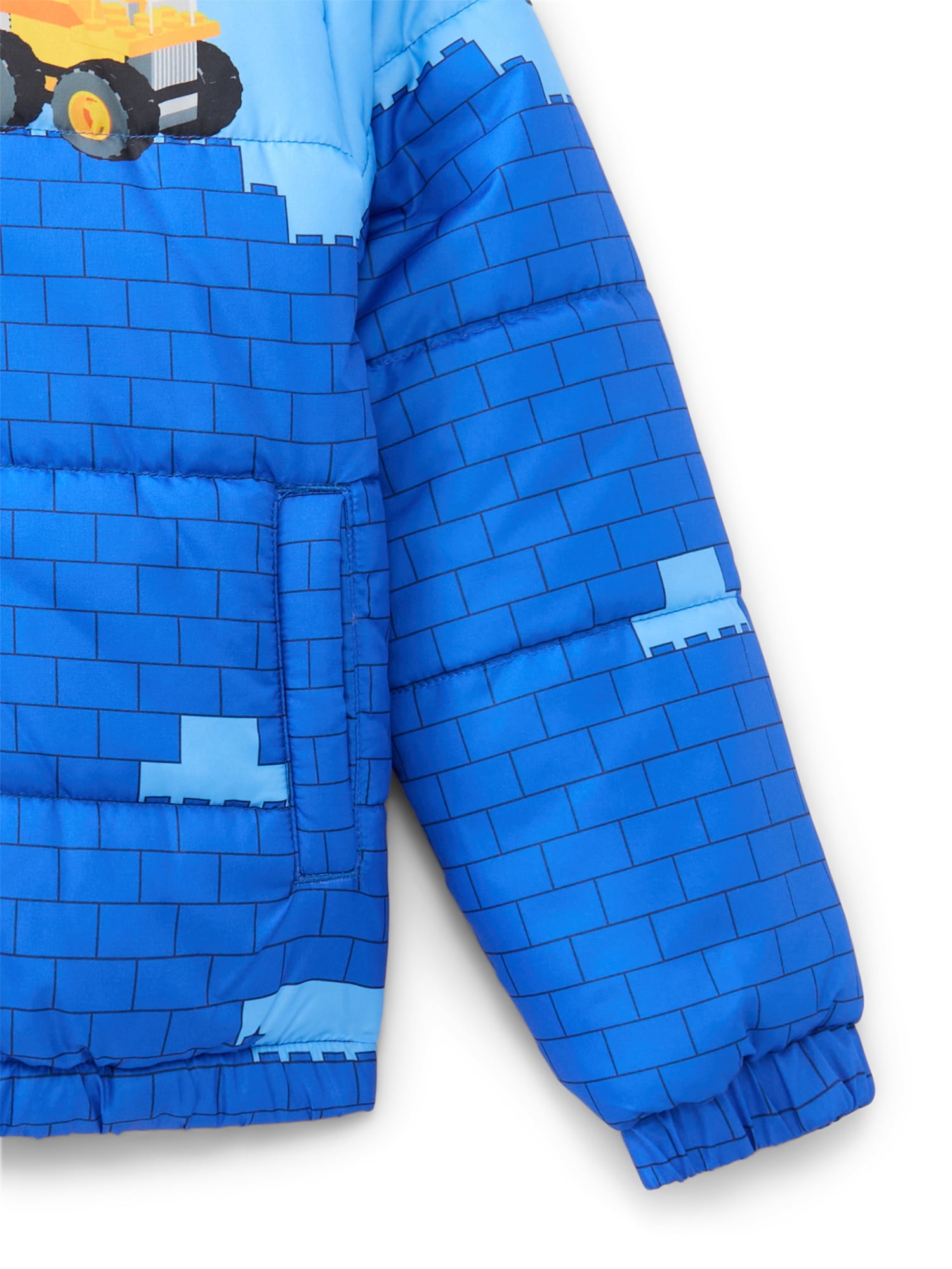 LEGO® Toddler Boys Lego Bricks Puffer Jacket, Sizes 2T-5T