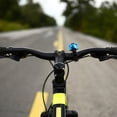 thumbnail image 3 of Alloy Mini One Touch Bike Handlebar Bell Ring Horn Lever Cycle Push Bike (Blue), 3 of 8