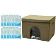 thumbnail image 4 of Refriando Cat House Pet Refugio versátil Condo de aislamiento lavable con 12 paquetes de congelador para suministros de mascotas para gatos interiores, 4 of 8