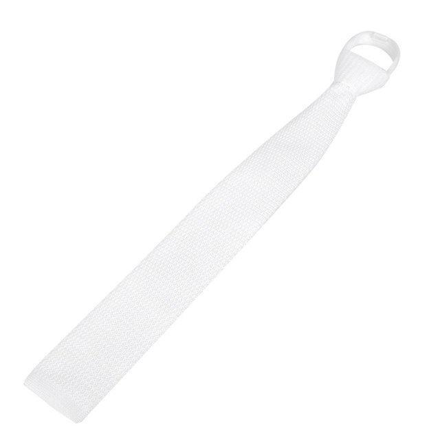 LAFGUR Cravate d'Équitation, Cravate Équestre en Coton Blanc pour Adulte Homme Femme
