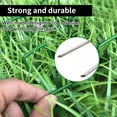 thumbnail image 4 of 20 Pcs Agrafes Fixes en Forme de U Enduites d'Acier Vert 6 Pouces, 4 of 4