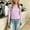 Pink, variant on Girls Long Sleeve Mock Neck Top with Bow and Graphic Print, Fleece Lined Stretch Casual Tee for Fall Winter School Daily Wear, Kids Ages 0-10 Years
