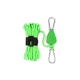 thumbnail image 1 of Homgeek Outdoor Camping Thicken Pulley Rope Adjustable Tent Canopy Rope Lifting Pulley Hook Tent Canopy Fixing Pulley Rope, 1 of 7