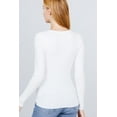 thumbnail image 4 of Viscose Henley Sweater, 4 of 5