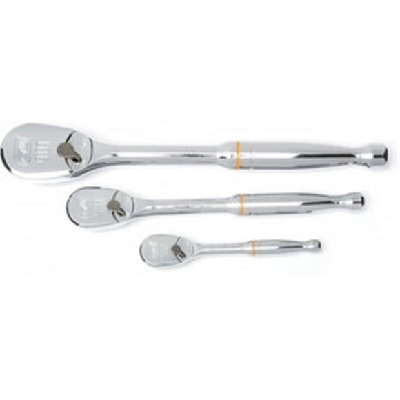 KDT-81203T WTD 0.25 Po. &44; 0.37 Po. Ensemble de Cliquet à 90 Dents - 3 Pcs
