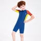 thumbnail image 4 of Greeniant Trajes de neopreno para niños de 2,5 MM, traje de buceo con protección solar, pantalones de manga corta, traje de baño para Deportes acuáticos naranja XL, 4 of 6