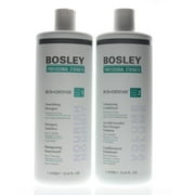 Bosley Pro BosDefense Nourishing Shampoo and Volumizing Conditioner For Non Color-Treated Hair 33.8oz Set