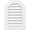 thumbnail image 1 of Ekena Millwork GVPOT28X3201SF Octagonal Top Surface Mount PVC Gable Vent, 28 W Inch x 32 H Inch, Factory Primed White, 1 of 4
