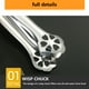thumbnail image 4 of Food Tongs Crative Kitchen Household Bread Tongs Ice Tongs Six-leaf Clove 304 Stainless Steel Food Tongs, 4 of 6