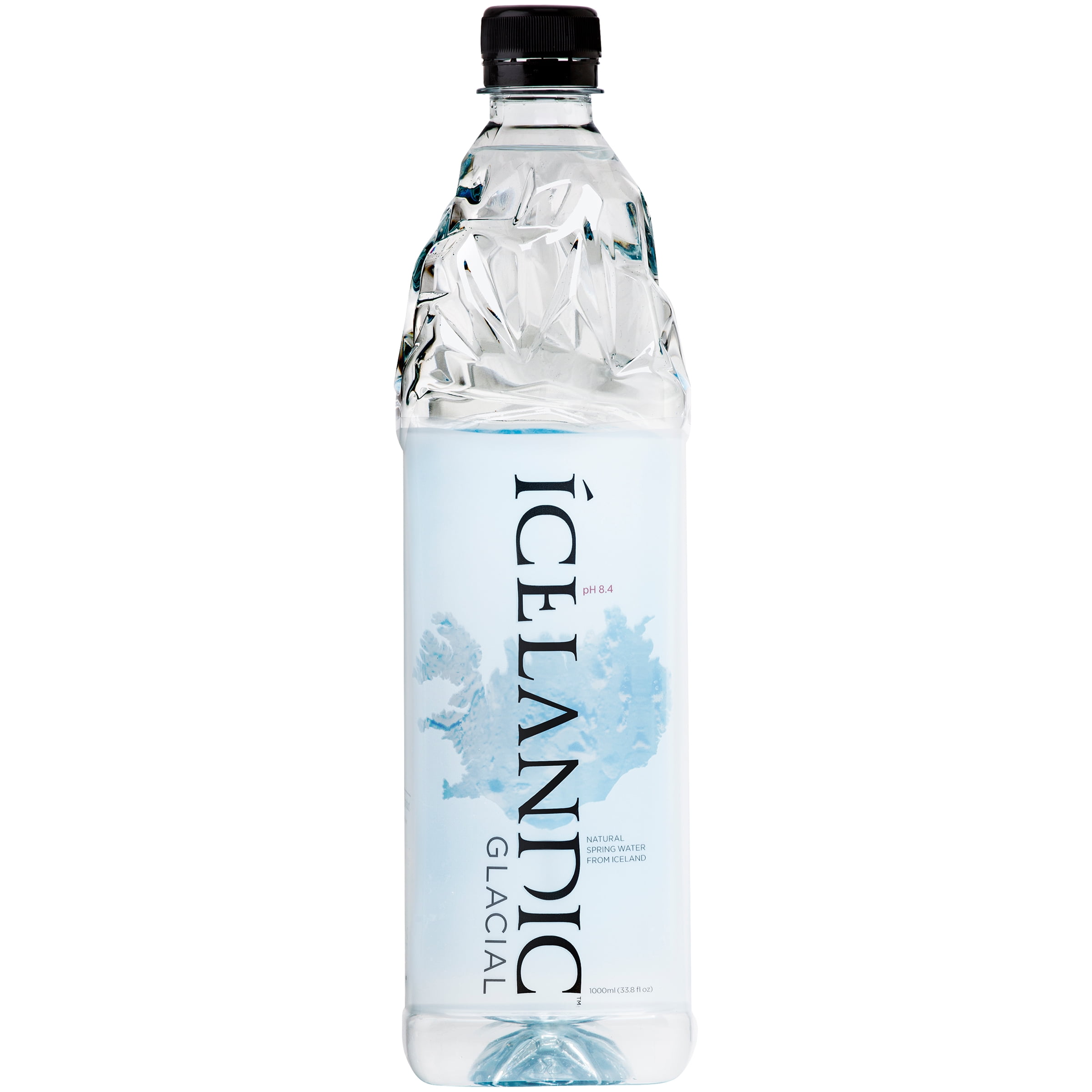 celandic Glacial Natural Spring Water, 33.8 fl. oz. Bottle