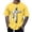 Yellow, variant on Men's Athletic Running T-Shirts Quick Dry Gym Workout Shirts Moisture Wicking Short Sleeve Lightweight Sports Graphic Printed Tee Tops Yellow