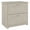 Linen White Oak, variant on Bush Furniture Cabot Lateral File Cabinet, 2 Drawer, Modern Gray