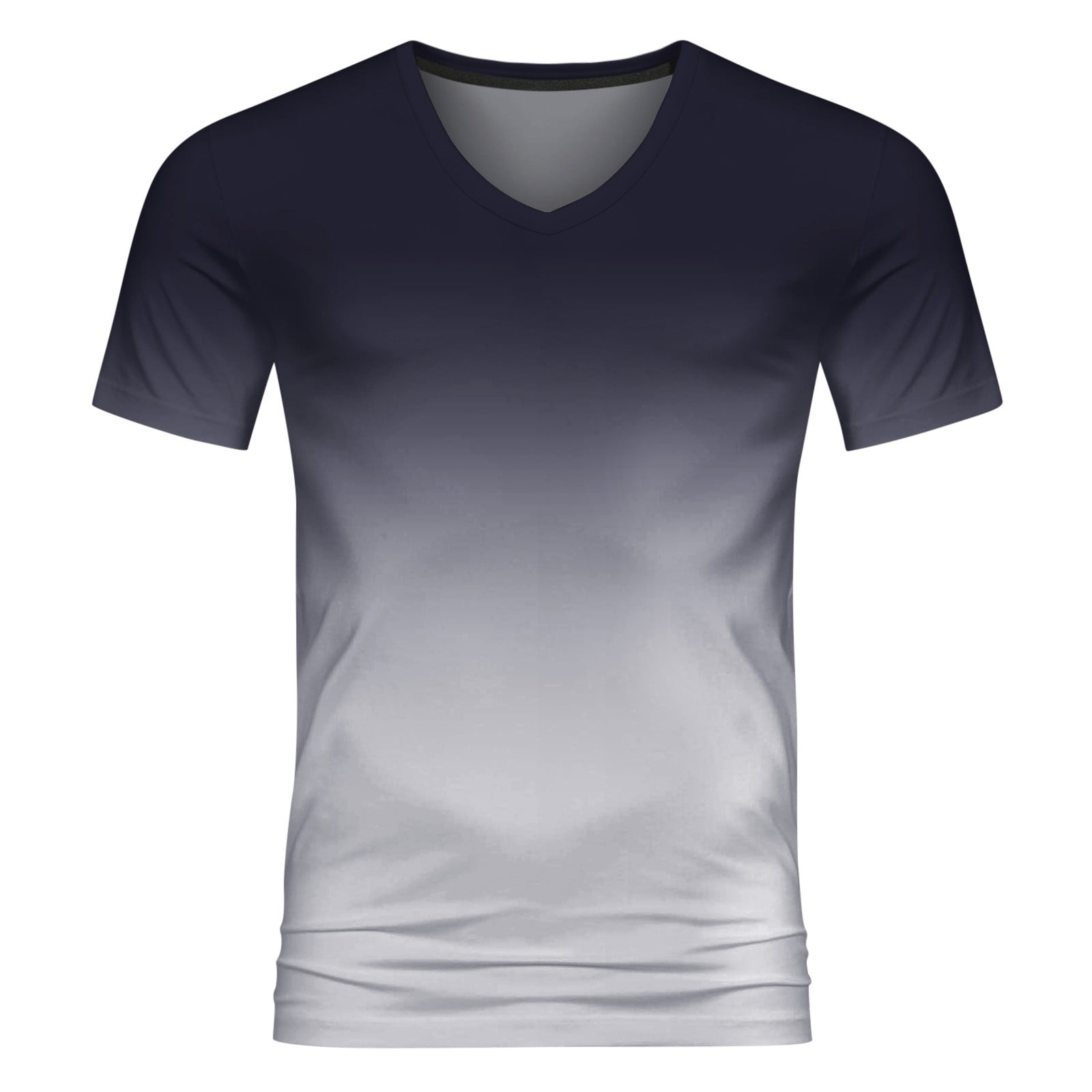 Gubotare Mens Workout Shirts Shirt for Men Fashion Heartbeat