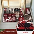 thumbnail image 3 of Bleum Cade Christmas Area Rugs 2x3 Entryway Rug,Christmas Tree Non Slip Washable Door Mat Outdoor Indoor Xmas Elk Welcome Mat for Entrance, 3 of 8