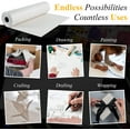 thumbnail image 5 of Partners Brand Shipping Newsprint Rolls White, 1-Pack Newsprint Paper Roll For Packing, Moving And Storage, 5 of 5