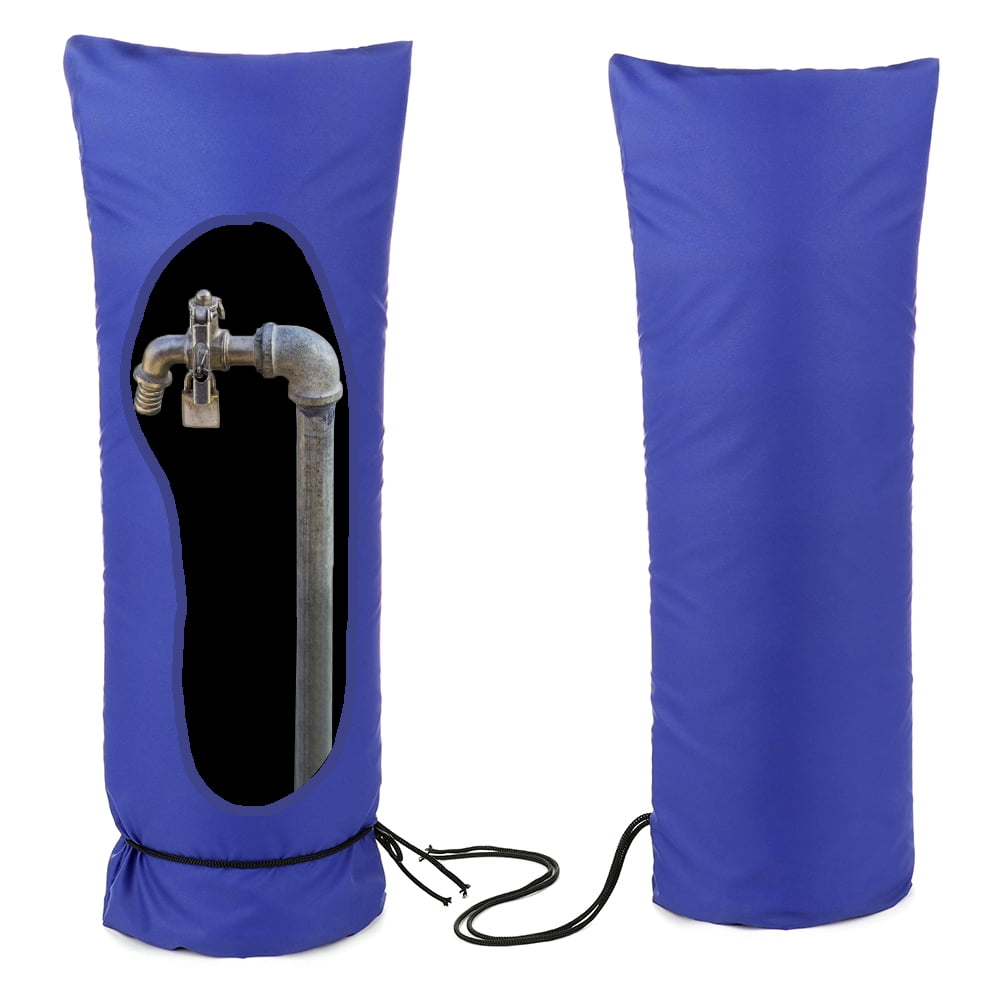 Jaspee Outdoor Winter Insulated Faucet Cover 20*8' Garden Faucet Freeze Protection Long Socks