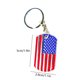 thumbnail image 3 of Independence Day Alloy Keychain Red And White And Blue Color Matching Pendant, 3 of 6