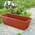 thumbnail image 4 of Hariumiu 16.61" x 6.89" x 5.71" Red Plastic Planter Box, 4 of 13