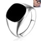 thumbnail image 3 of Xihbxyly Anillo de Sello de Motorista de Cobre Pulido para Hombre, Color Negro, Talla 10, 3 of 3