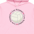 thumbnail image 3 of Inktastic Volleyball Gifts for Girls Youth Hoodie Sweatshirt, 3 of 4
