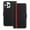 Black, variant on Allytechgroup Flip Wallet Phone Case for iPhone 13 Pro Max, RFID Blocking PU Leather Built-in Credit Card Slot Stand Shockproof Full Body Protective for iPhone 13 Pro Max, Red