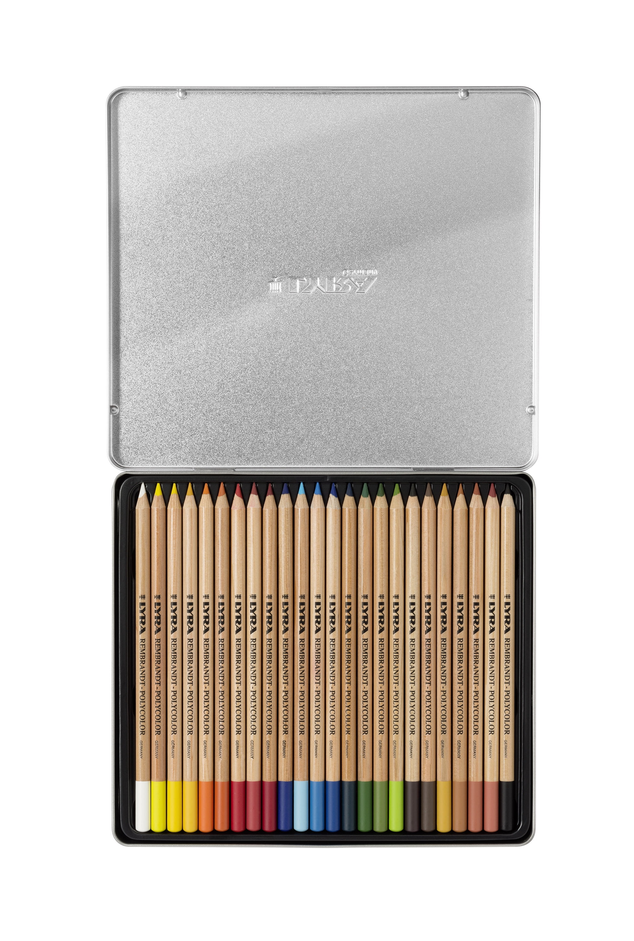 Lyra Rembrandt Polycolor Colored Pencils 2001240 Assorted Colors Set of 24