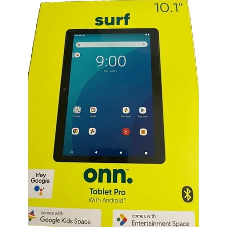 New Onn. Surf Tablet Pro 10.1" (1920 x 1200) 32GB Octa Core CPU 5MP Android OS