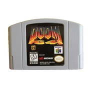 Doom 64 Video Games Cartridge Card for N 64 Us Version