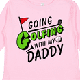 thumbnail image 4 of Inktastic Going Golfing with my Daddy- kids golf Boys or Girls Long Sleeve Toddler T-Shirt, 4 of 5